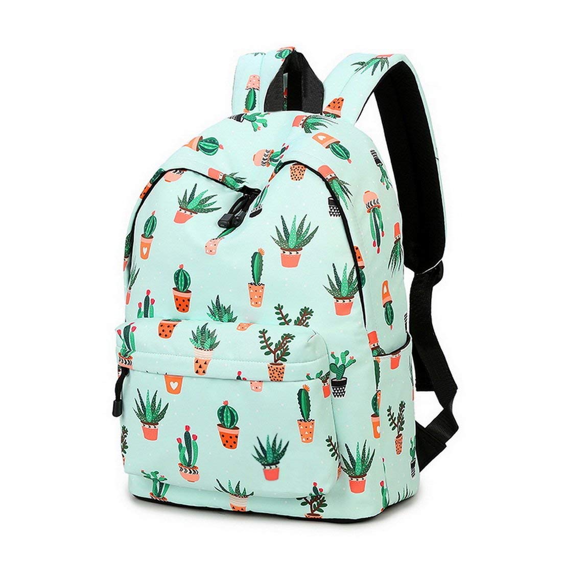 mochila de cactus azul turquesa