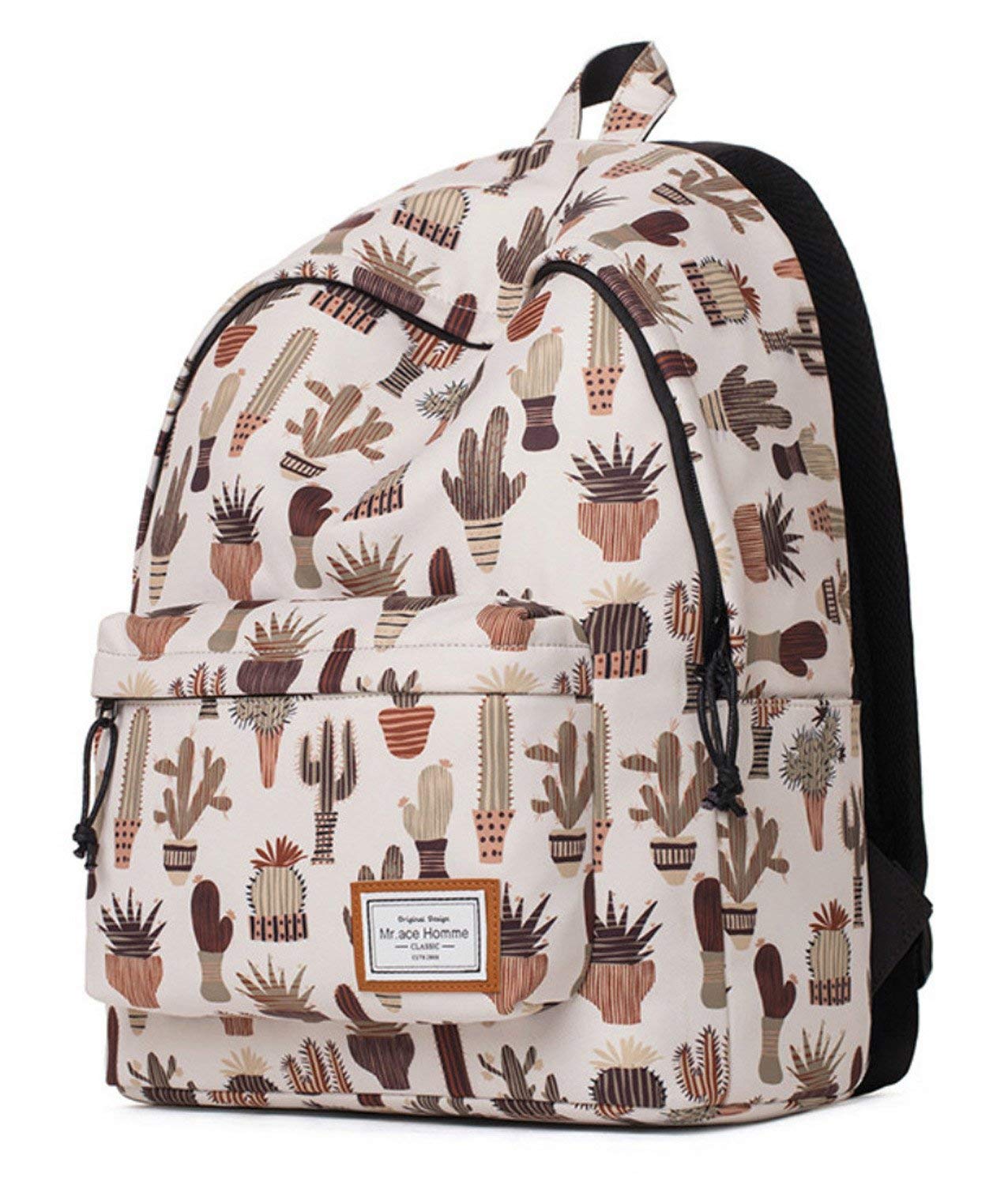 mochila de cactus marron 18l